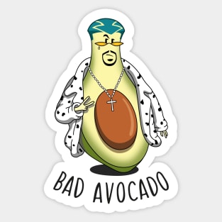 Bad avocado Sticker